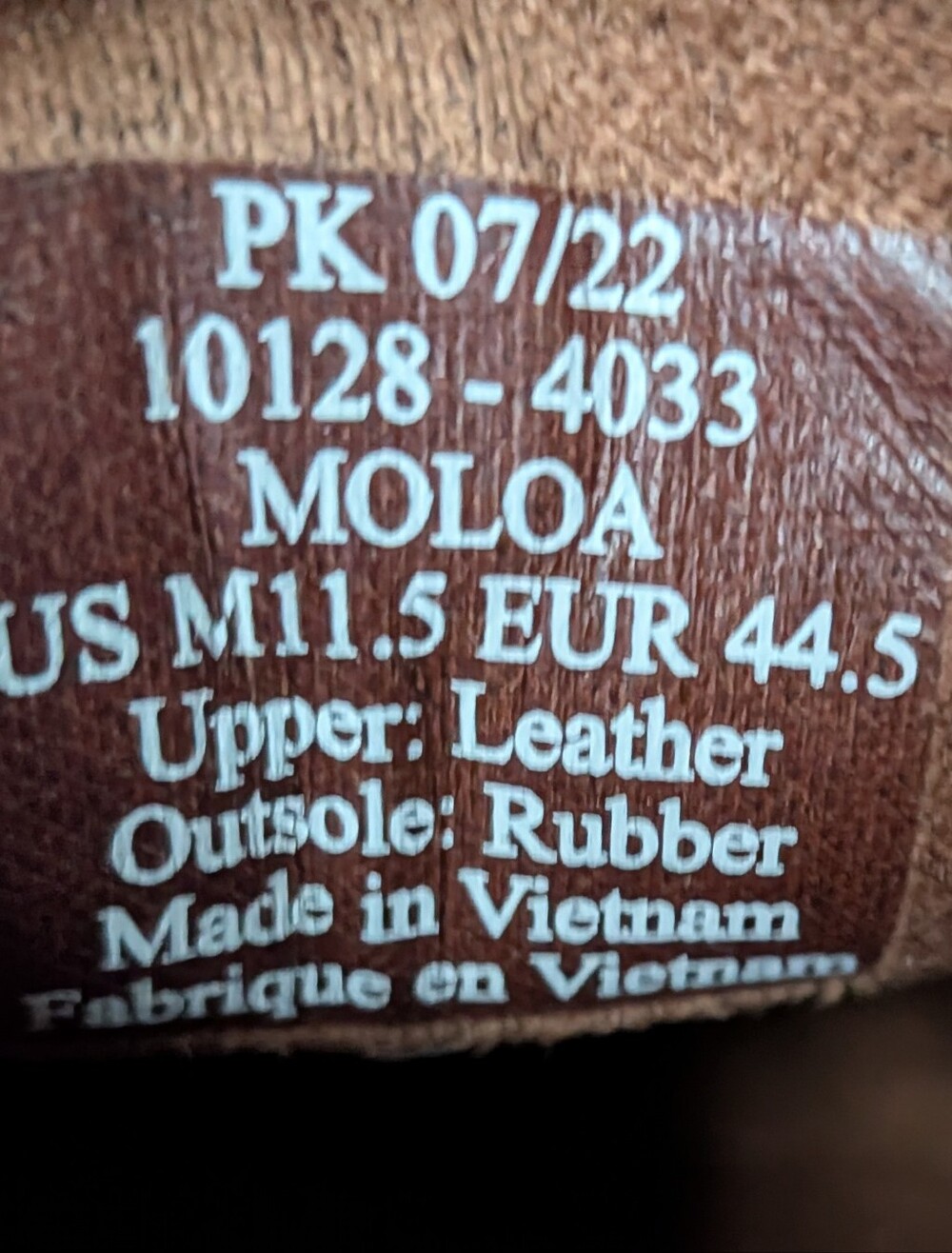 Olukai Moloa Men's Slip On Leather Casual Shoes Black/Toffee Size 11.5 - Picture 2 of 10